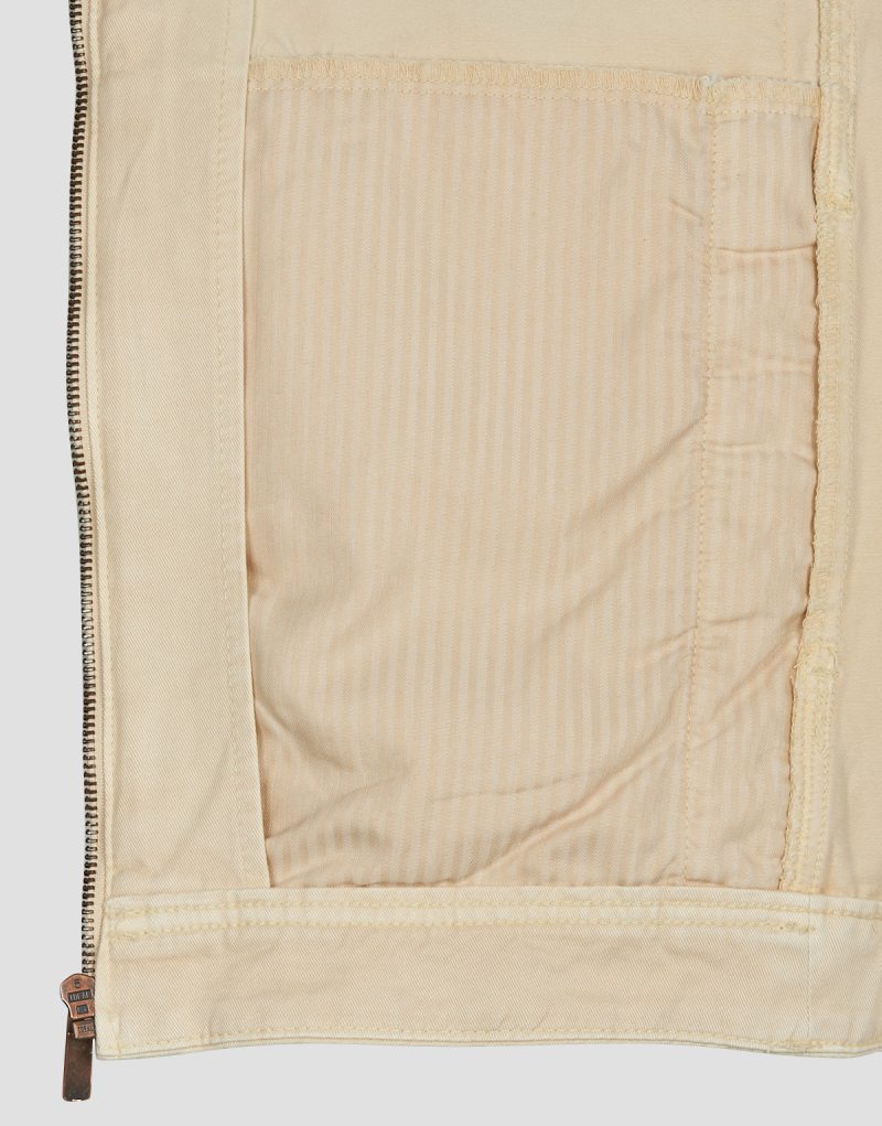 Giubbotto Dickies FORT SMITH TRUCKER JACKET WOOD ASH Beige Giubbotti Uomo - 7