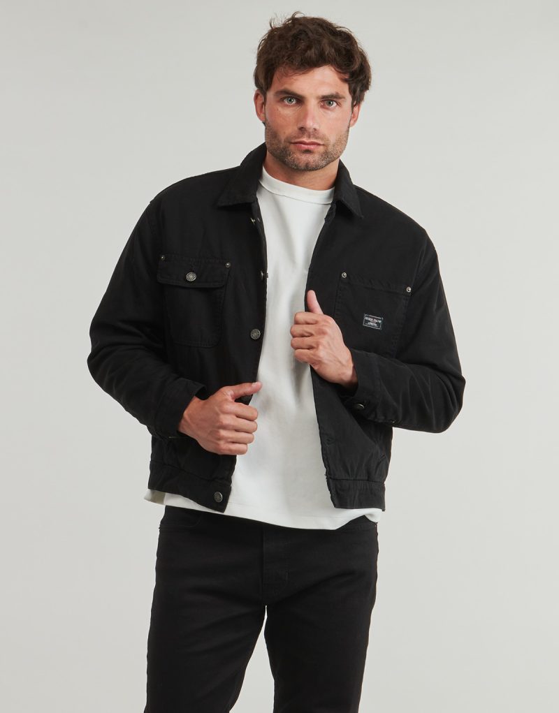 Giubbotto Guess GJ CHORE TWILL Nero Giubbotti Uomo - 2