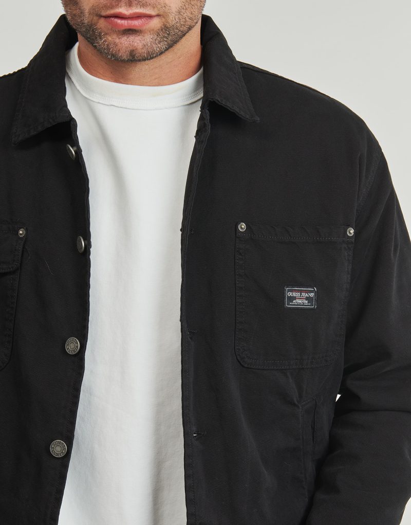 Giubbotto Guess GJ CHORE TWILL Nero Giubbotti Uomo - 5