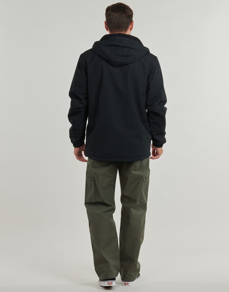 Veste chaude Quiksilver OVERCAST 3K noire pour homme - Taille 4