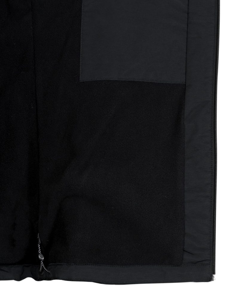 Veste chaude Quiksilver OVERCAST 3K noire pour homme - Taille 6