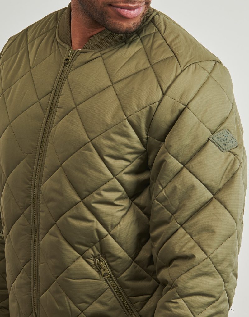 Chaqueta Replay - Chaquetas para hombre color caqui - 5