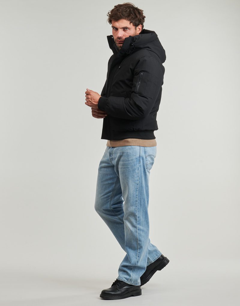 Veste Schott pour homme BEEVER noire - Taille 3