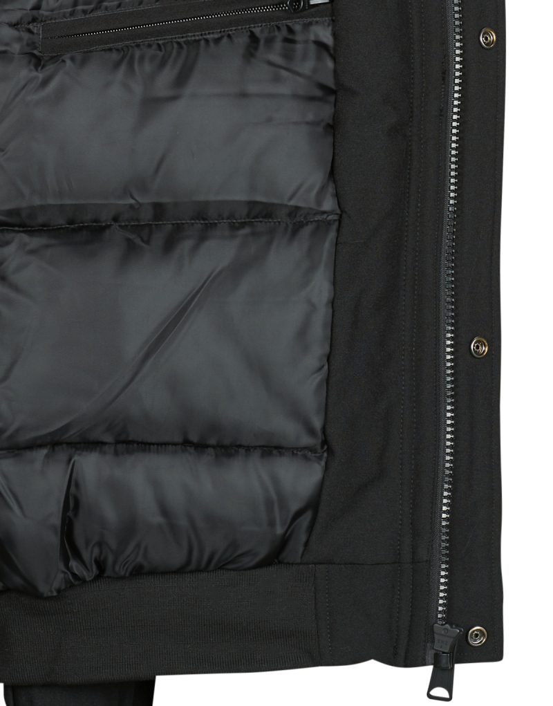 Veste Schott pour homme BEEVER noire - Taille 6