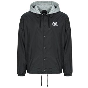 Giubbotto uomo Vans  M RILEY HOODED COACHES JACKET  Nero Vans 197804371914