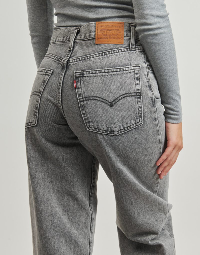Jeans Flare Levis BAGGY DAD Grigio Jeans Flare Donna - 5
