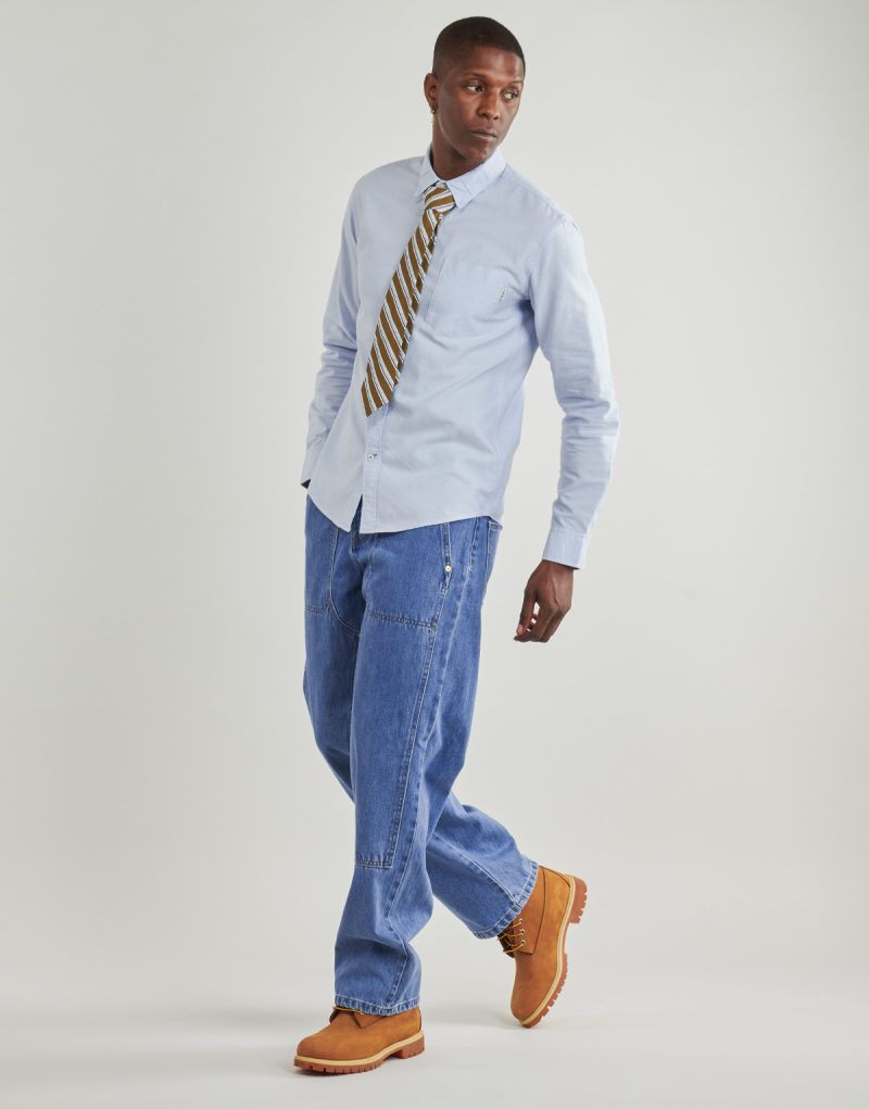 Pantalones vaqueros Dickies SELVEDGE DOUBLE KNEE DENIM ARCHIVE WASH Azules para hombre - 3
