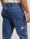 Jeans  Levis  568 LOOSE STRT CARPENTER  Blu -  Jeans Uomo - 5
