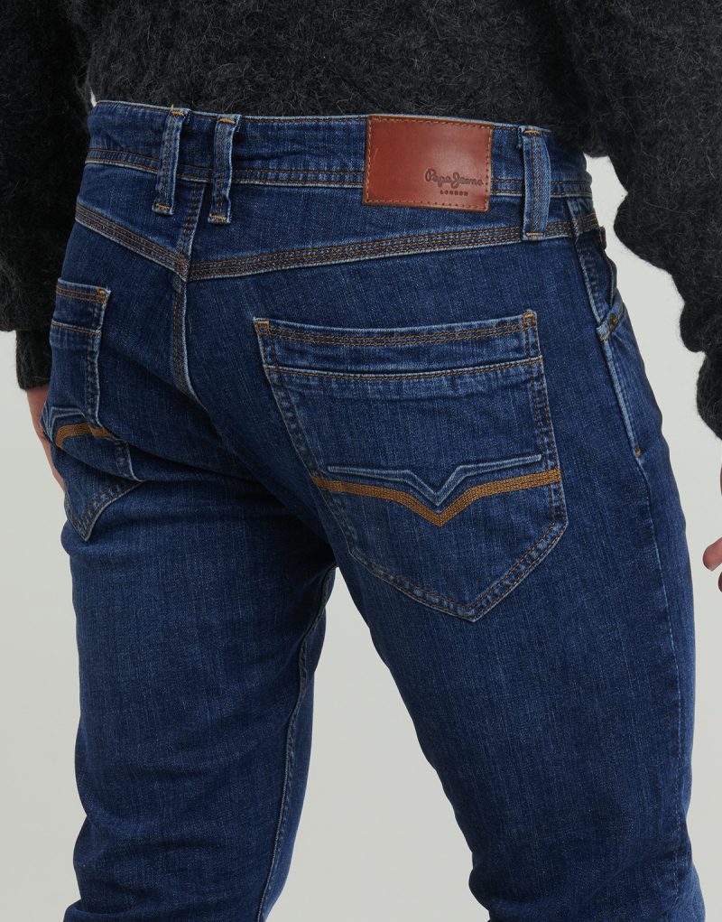 Jeans Pepe jeans STRAIGHT JEANS Marine Jeans Uomo - 4