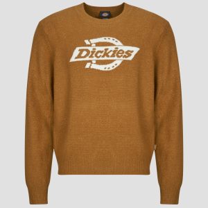 Maglione uomo Dickies  RUSTON SWEATER BROWN DUCK  Marrone Dickies 198265475418