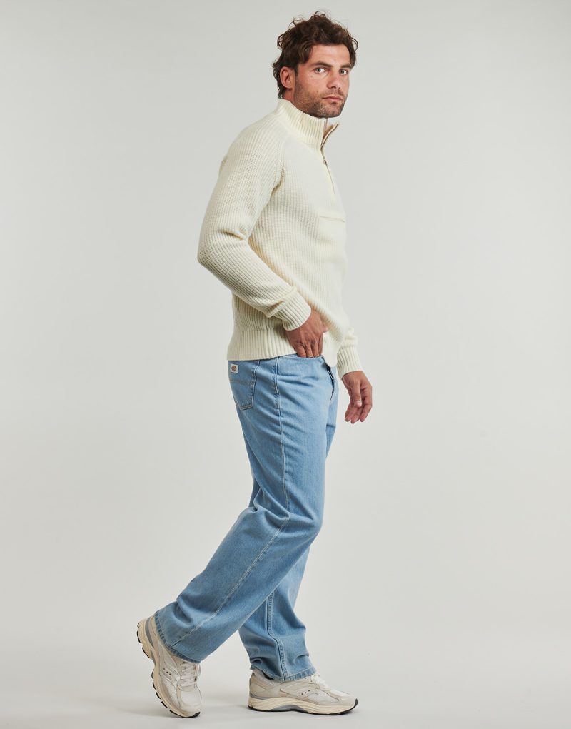 Maglione Fila GIOVANNI RELAXED HALF-ZIP KNIT SAILING SWEATER Bianco Maglioni Uomo - 3