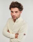 Maglione Fila GIOVANNI RELAXED HALF-ZIP KNIT SAILING SWEATER Bianco Maglioni Uomo - 5