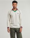 Pullover Fila MOLINAZZO REGULAR KNIT POLO SWEATER Beige Herrenpullover - 2