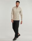 Oxbow R2PENZI Beige Sweater Men's Sweaters - 3