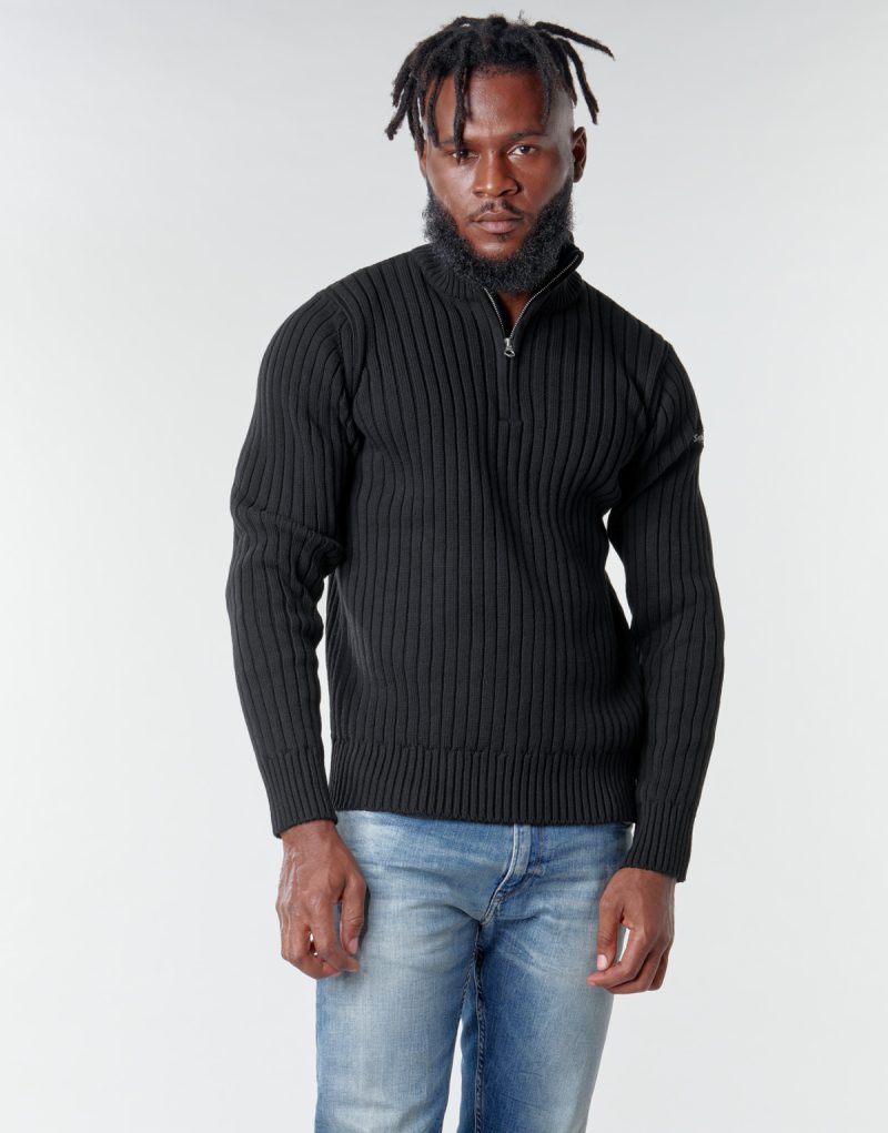 Maglione Schott PLECORAGE2 Nero Maglioni Uomo - 2