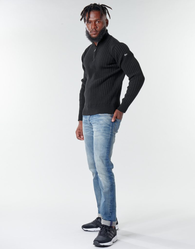 Maglione Schott PLECORAGE2 Nero Maglioni Uomo - 3