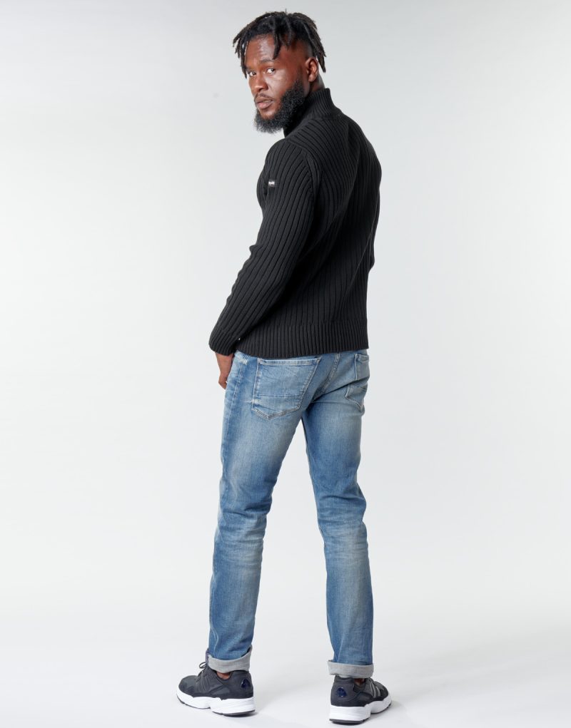 Maglione Schott PLECORAGE2 Nero Maglioni Uomo - 4