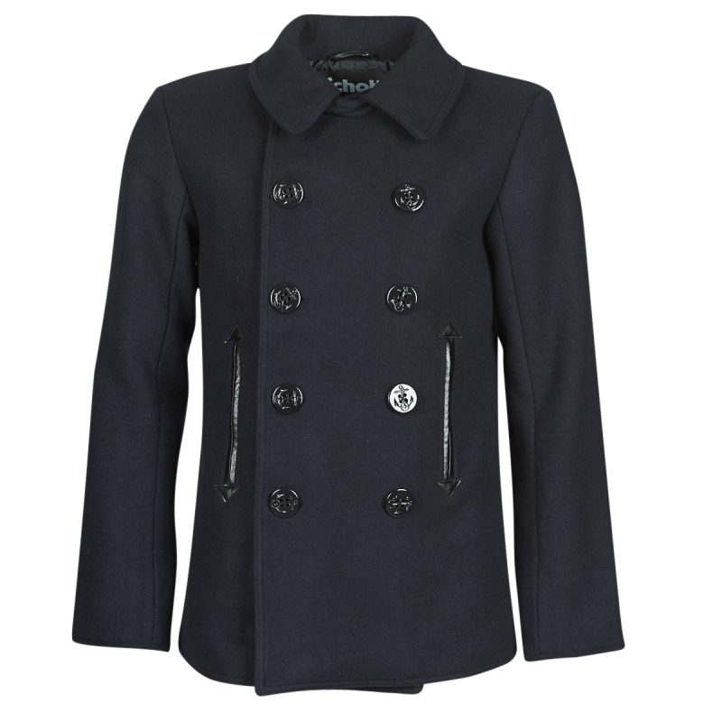 Mantella uomo Schott  PEACOAT  Blu Schott 3417751072311