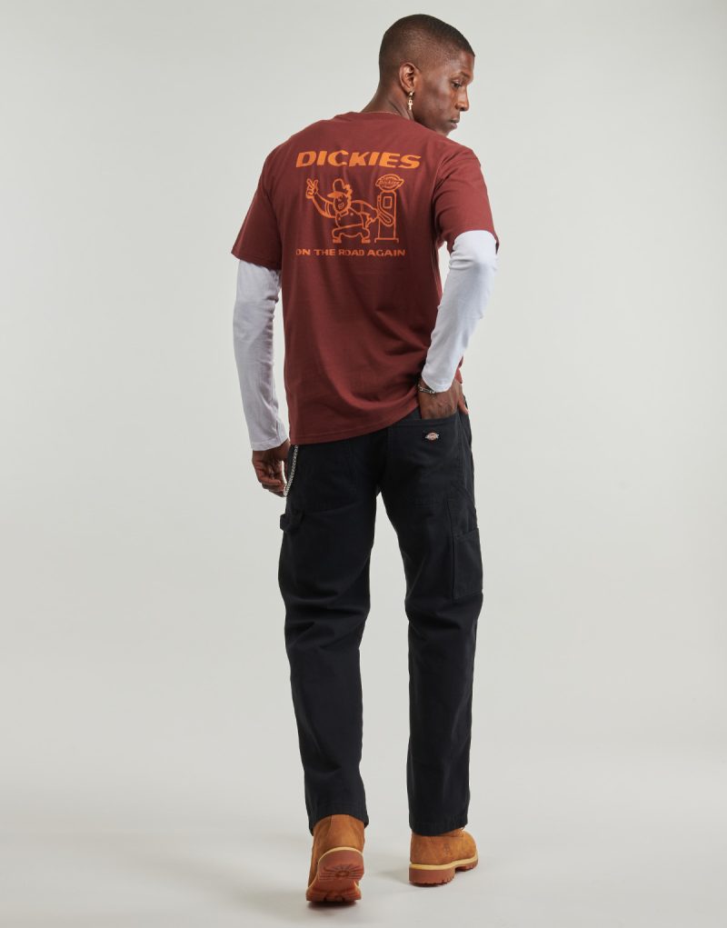 Pantalone Cargo Dickies CARPENTER CANVAS PANT BLACK Nero Pantalone Cargo Uomo - 4
