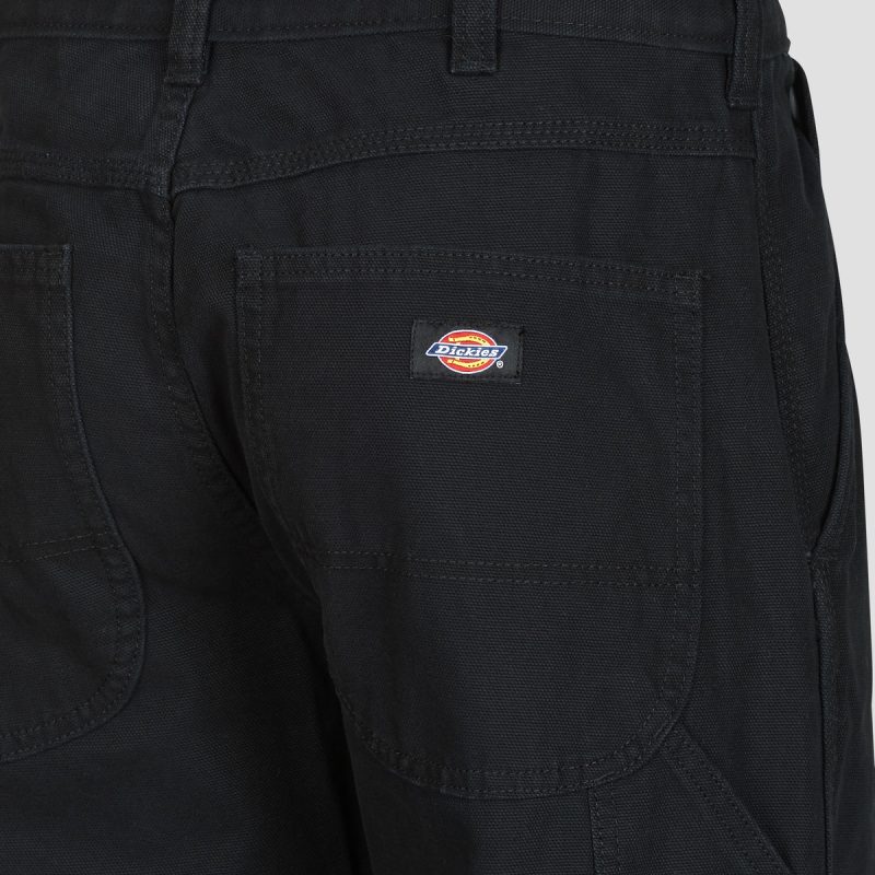 Pantalone Cargo Dickies CARPENTER CANVAS PANT BLACK Nero Pantalone Cargo Uomo - 7