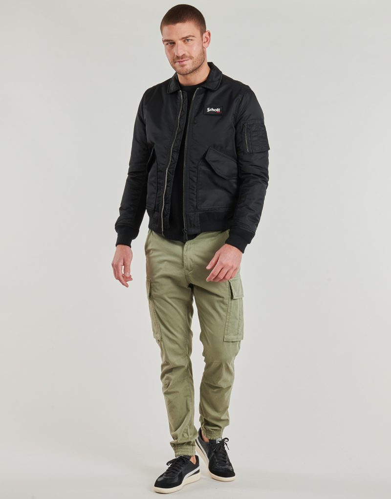 Pantalone Cargo Schott TR RANDY 170 Kaki Pantalone Cargo Uomo - 2