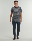 Pantalone Chino Only & Sons ONSMARK SLIM BRUSHED PIQUE 0353 Marine Pantaloni Chino Uomo - 2