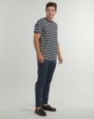 Pantalone Chino Only & Sons ONSMARK SLIM BRUSHED PIQUE 0353 Marine Pantaloni Chino Uomo - 3