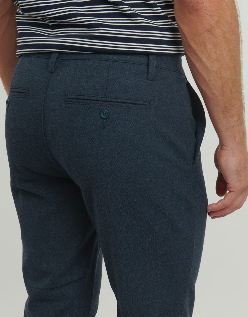 Pantalone Chino Only & Sons ONSMARK SLIM BRUSHED PIQUE 0353 Marine Pantaloni Chino Uomo - 5