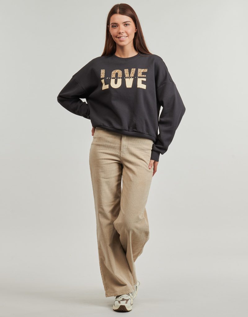 Pantaloni larghi Only ONLHOPE GLOBAL Beige - Pantaloni larghi Abbigliamento Donna - 2