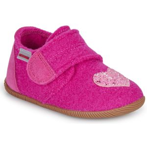 Pantofole bambini ragazza Giesswein  OSTERBERG  Rosa Giesswein 9009953081556