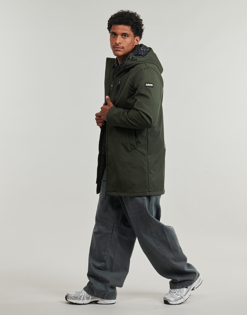 Parka Schott - Khaki Parka Men - 3