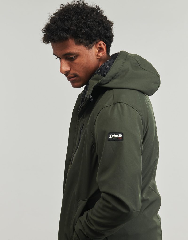 Parka Schott - Khaki Parka Men - 5