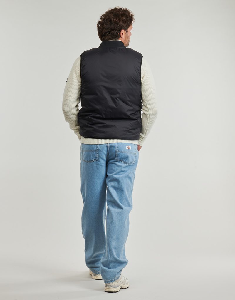 Daunenjacke Fila MILANO REGULAR WENDBARE LEICHTE WESTE Schwarze Herren-Daunenjacke - 4