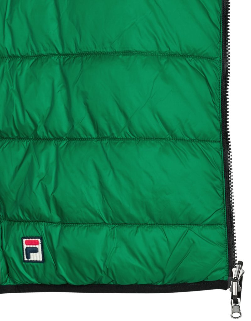 Daunenjacke Fila MILANO REGULAR WENDBARE LEICHTE WESTE Schwarze Herren-Daunenjacke - 6