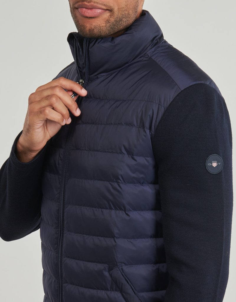 Piumino Gant MIXED MEDIA JACKET Marine Piumini Uomo - 5