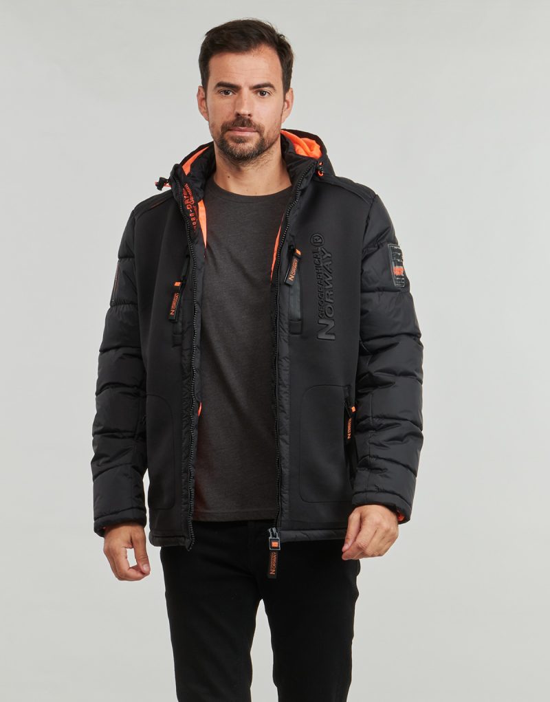 Geographical Norway BEACHWOOD Daunenjacke Schwarz Herren Daunenjacken - 2