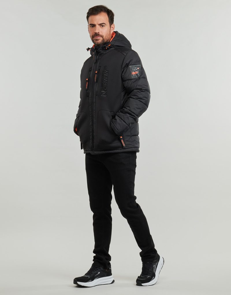 Geographical Norway BEACHWOOD Daunenjacke Schwarz Herren Daunenjacken - 3