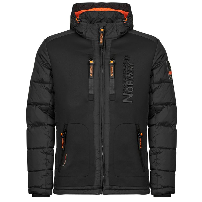 Geographical Norway BEACHWOOD Daunenjacke Schwarz Herren Daunenjacken - 1
