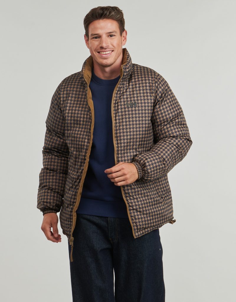 Piumino Helly Hansen YU 23 REVERSIBLE PUFFER Marrone Piumini Uomo - 5
