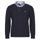 Polo maniche lunghe Gant REG CHAMBRAY HEAVY RUGGER Blu Polo maniche lunghe Uomo - 1