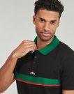 Polo Fila Polo homme SAGANO RELAXED TAPED noir - 5