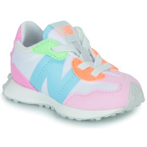 Scarpe bambini ragazza New Balance  327  Bianco New Balance