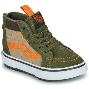 Scarpe bambini ragazzo Vans  MTE SK8-Hi Zip  Kaki Vans 197804438754