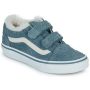 Scarpe bambini ragazzo Vans  Old Skool V  Blu Vans 197804516407