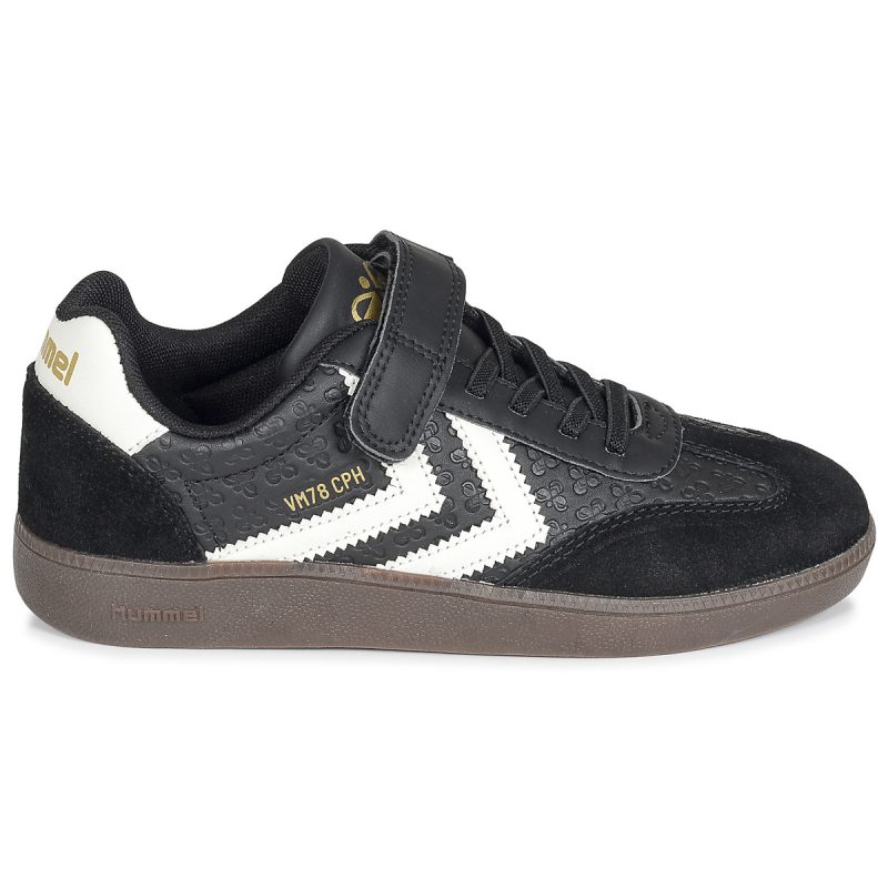 hummel Zapatillas deportivas negras para ni&ntilde;o VM78 CPH LS JR - Talla 2