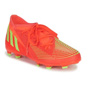 Scarpe da calcio bambini ragazzo adidas  PREDATOR EDGE.3 FG  Rosso adidas