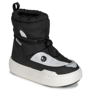 Scarpe da neve bambini ragazza Moon Boot  MB JR PARK TUBE MID ANIMAL WP  Nero Moon Boot 8059791097944