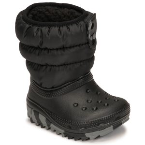 Scarpe da neve bambini ragazzo Crocs  Classic Neo Puff Boot T  Nero Crocs 191448873414
