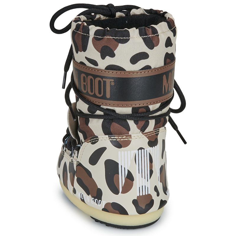 Moon Boot MB ICON ANIMAL Brown Snow Shoes Kids - 5