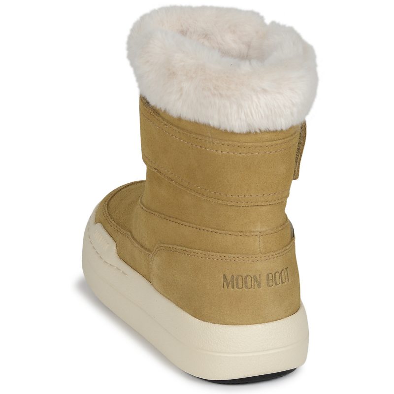 Moon Boot MB JR PARK STRAP BOOT SUEDE Marrone Scarpe da neve Bambino - 5
